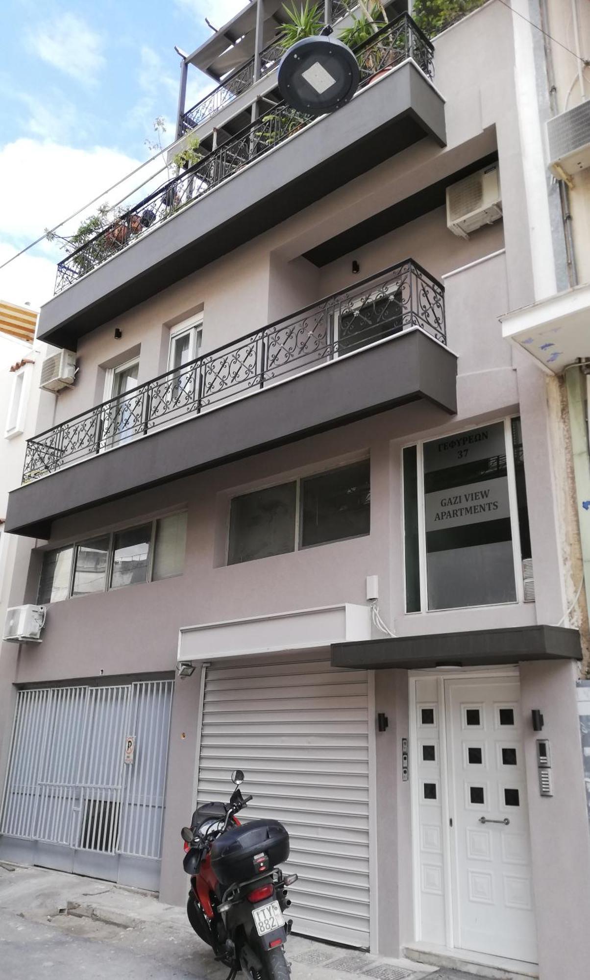 אתונה Gazi View Apartments #1 מראה חיצוני תמונה