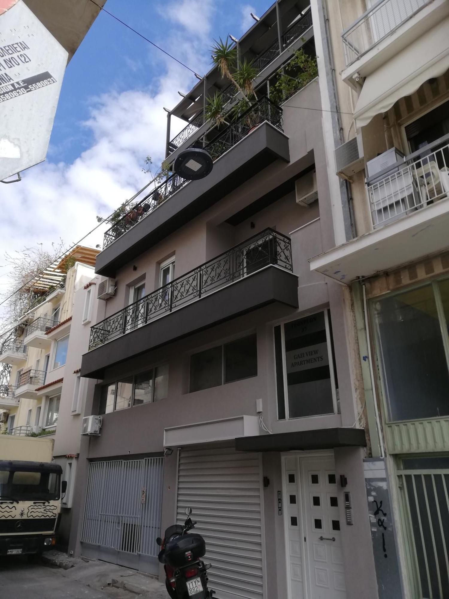 אתונה Gazi View Apartments #1 מראה חיצוני תמונה